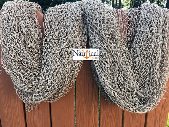 Authentic Fish Net Cut From Real Commercial Fishing Nets 15 Ft X