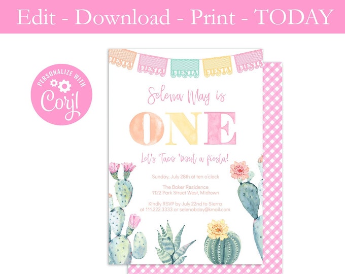 Original pretty invitations party by DulceGracePrintables on Etsy