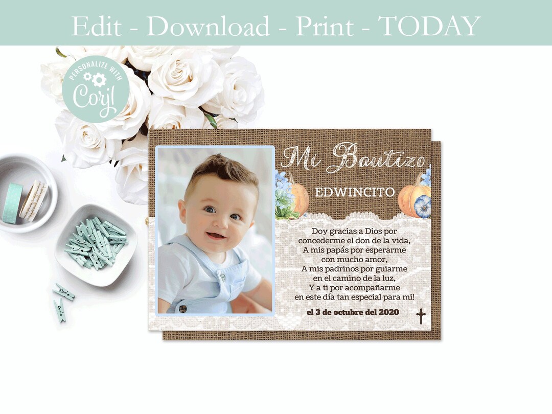 Printable Prayer Card in Spanish Fall Pumpkins Oracion Para - Etsy