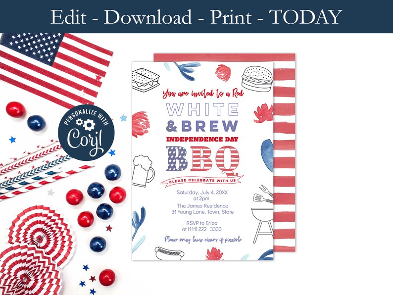 template labor day cookout invitation red white brew party invites red white blue bbq stars and stripes invitation adults only labor day labor day invitation wording