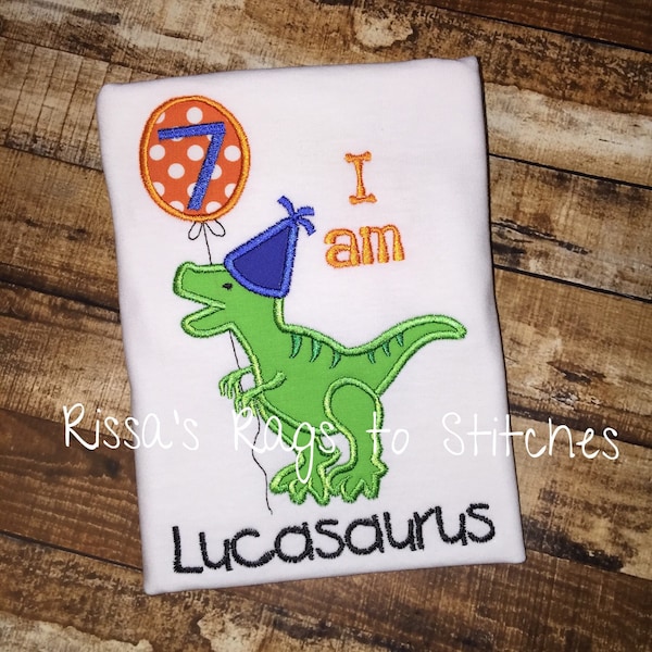 Dinosaur Birthday Shirt