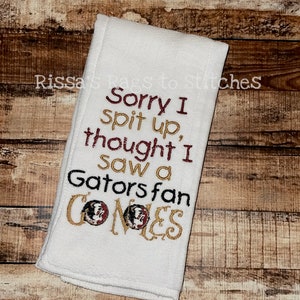 Seminoles Burp Cloth
