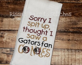 Florida State Seminoles...Sorry I spit up, thought I saw a Gators fan