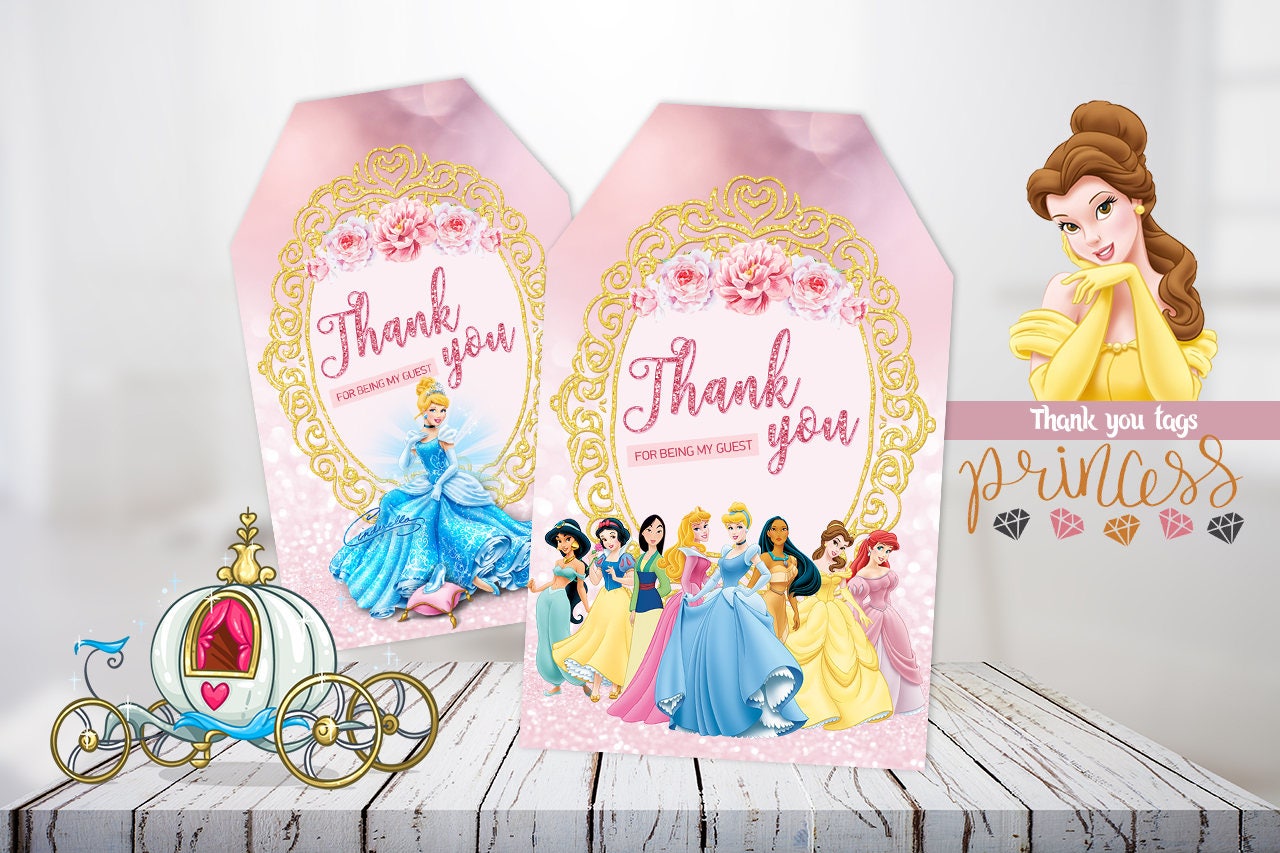 disney-princess-thank-you-tags-princess-birthday-party-thank-etsy