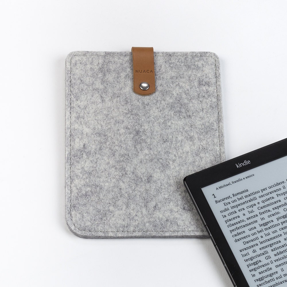for 5-6 Inch Tablet Smartphone E-Reader E-Book Sleeve Case for Kindle Paperwhite 2016 Portable Felt Carrying Pouch Protective Case for  Kindle Paperwhite/Voyage/Kindle 8th Gen 