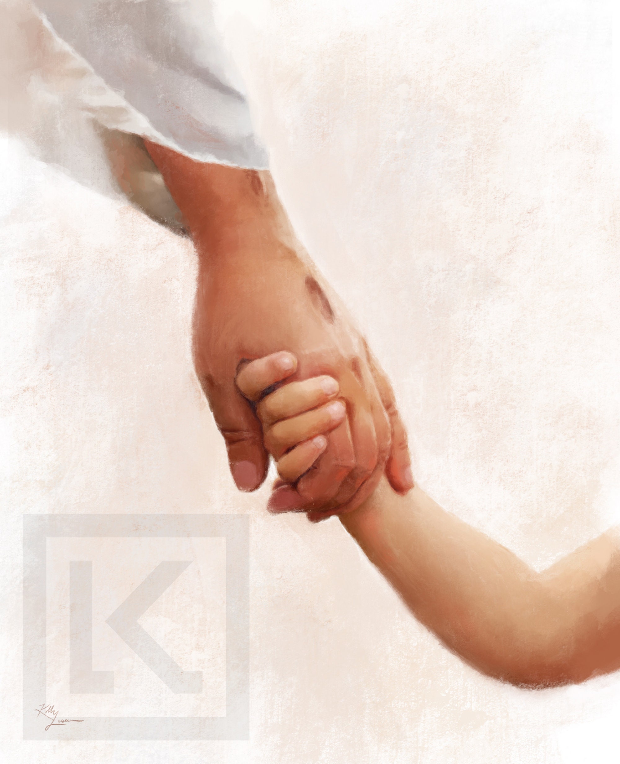 Jesus Christ Artwork Digital Download LDS Baptism Etsy Australia