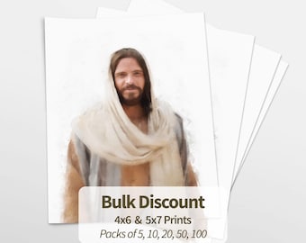 Religious Art Prints of Jesus, Sunday School Lesson Handouts for Relief Society Gifts, LDS Youth Groups, YM and YW, and Baptism Programs