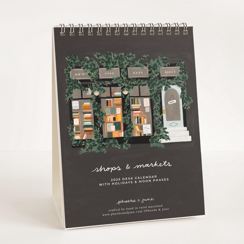 Desk Calendar 2025 Movies Etsy