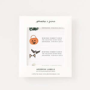 Halloween Costumes Custom Address Labels | Halloween Personalized Return Address Labels