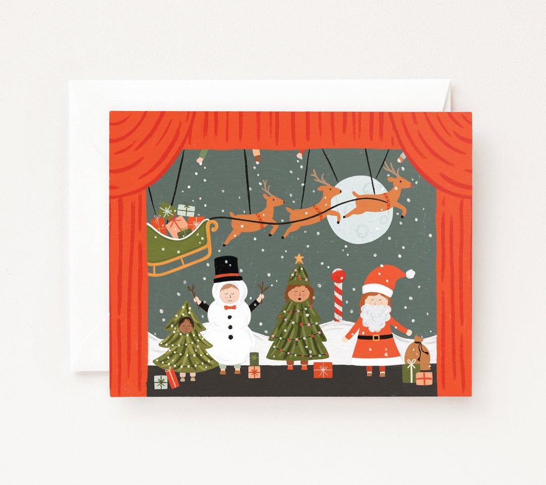 Tarjetas navideñas del desfile de Navidad España