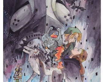 Zelda Wars 8.5" x 11" Prints