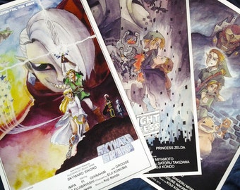 Zelda Wars Movie Posters 11" x 17"
