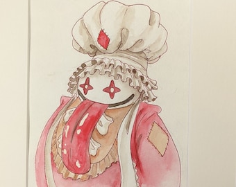 Final Fantasy IX Card portraits - BOGO - Original Watercolor Paintings