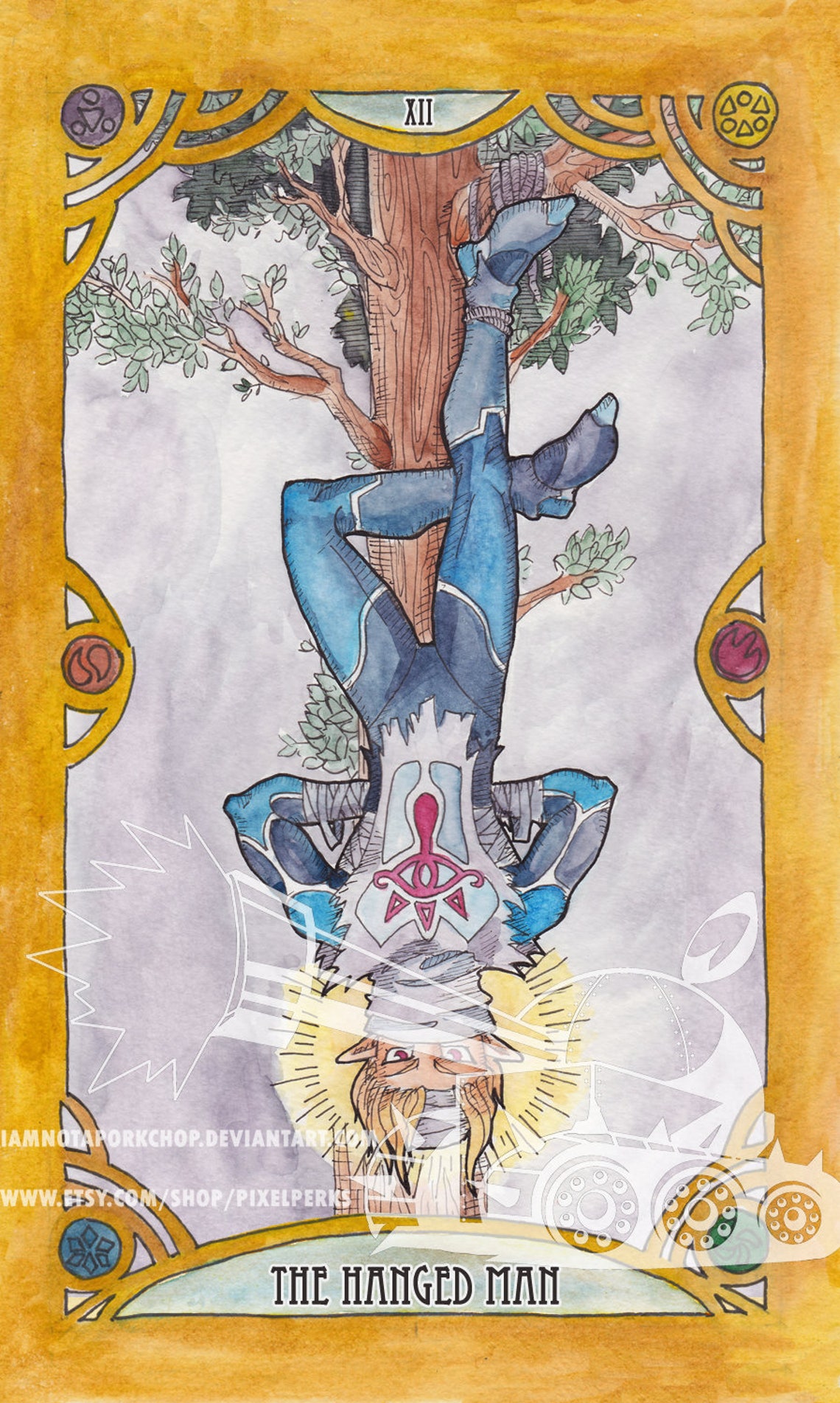 Legend of Zelda Tarot Card Deck Major and Minor Arcana Etsy