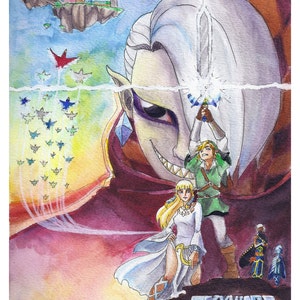 Zelda Wars 8.5 x 11 Prints image 2