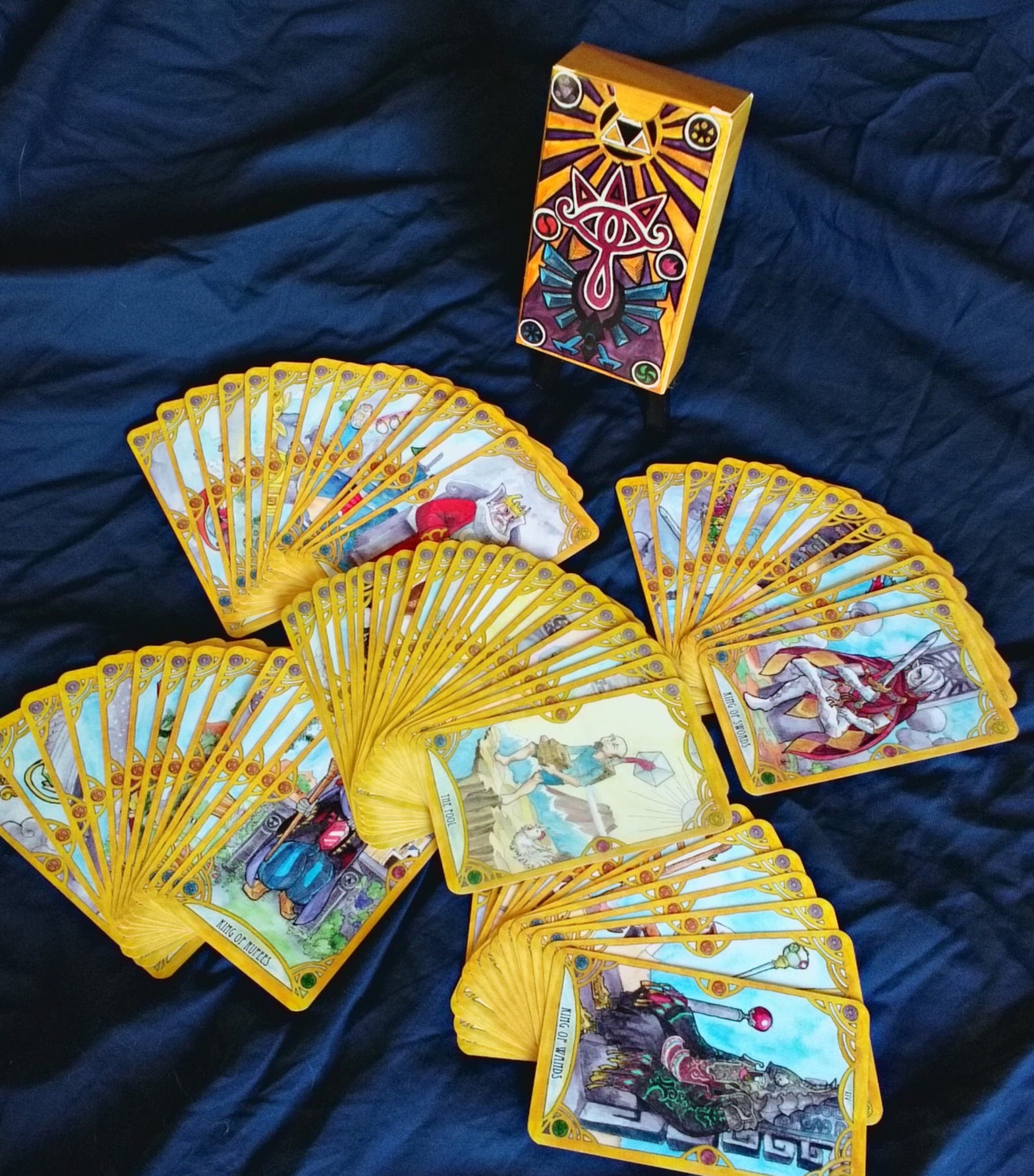 Legend of Zelda Tarot Card Deck Major and Minor Arcana Etsy