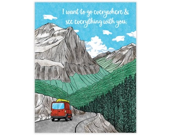 Go Everywhere with You Love Card