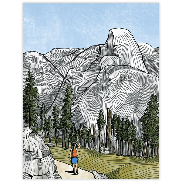 Yosemite Everyday Note Card