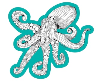 Octopus Sticker