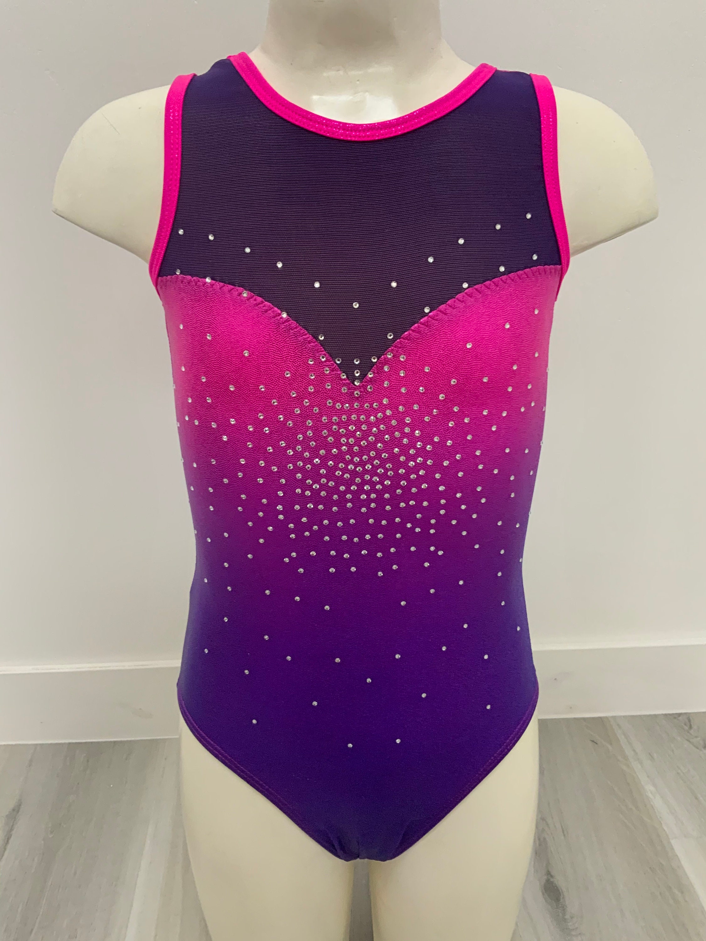 Straberry Flurry Ombre Gymnastics Leotards for Girls and Youth -  Canada