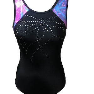 Black beauty gymnasrtics leotards for girls