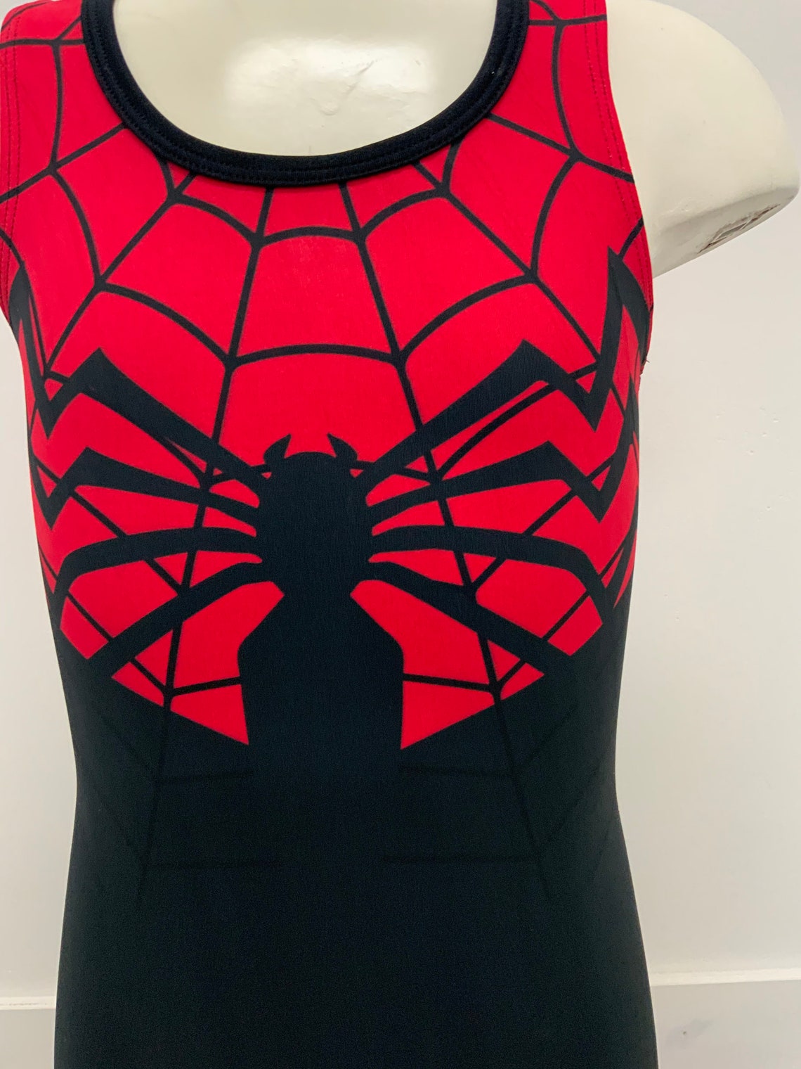 Black Spider gymnastics leotard for boys Etsy