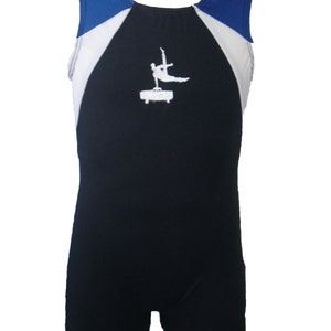 Gymanst boy embroidered Gymnastics Leotards