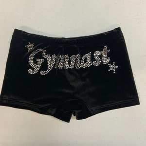 Gymnastics shorts for practice image 2