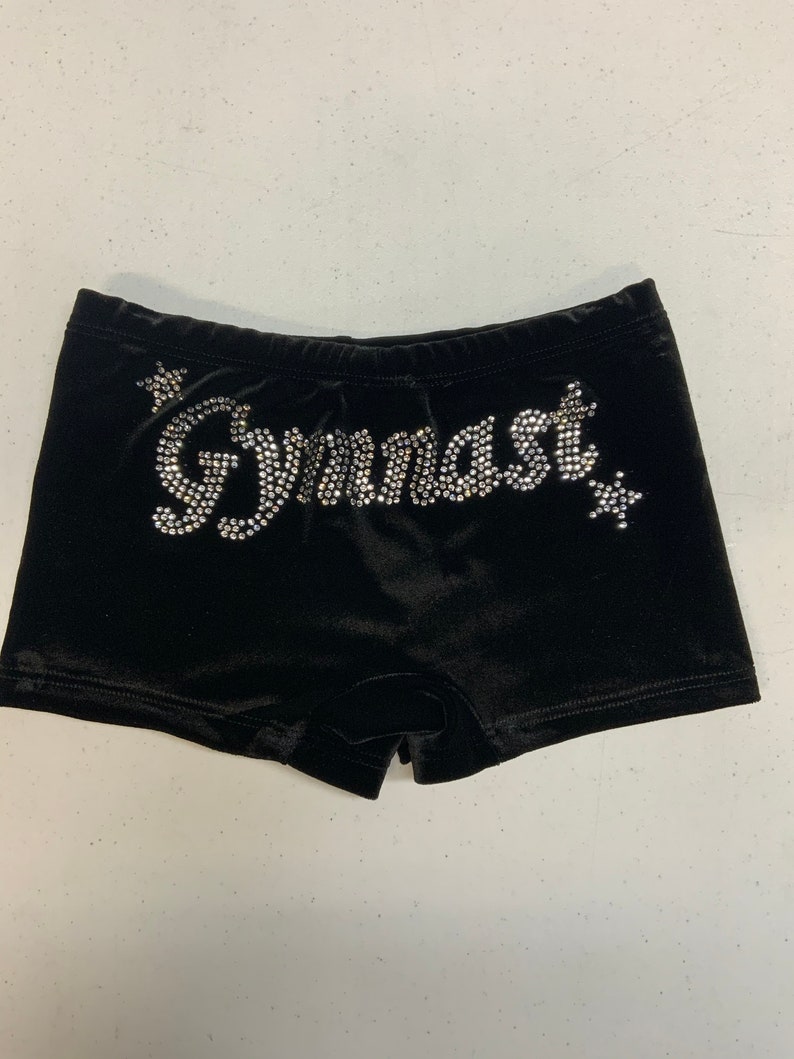 Gymnastics shorts for practice image 2