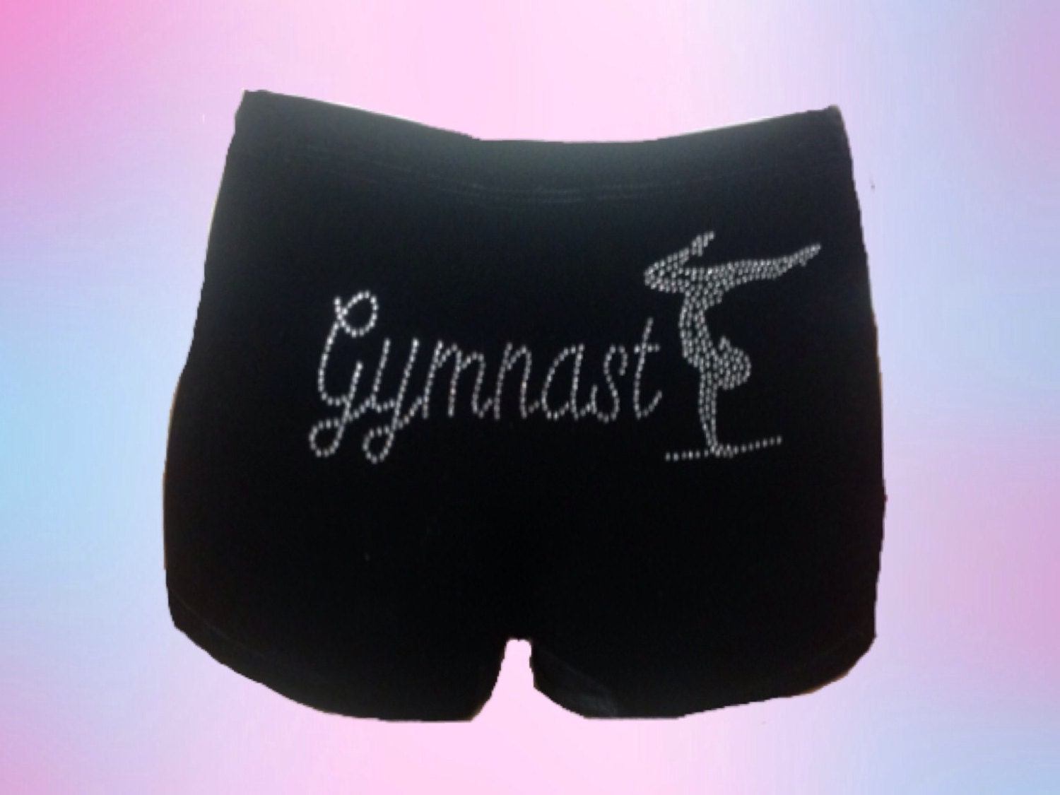 Pattern Print Gymnastics Women's Shorts