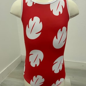 LILO inspired gymnastics leotard
