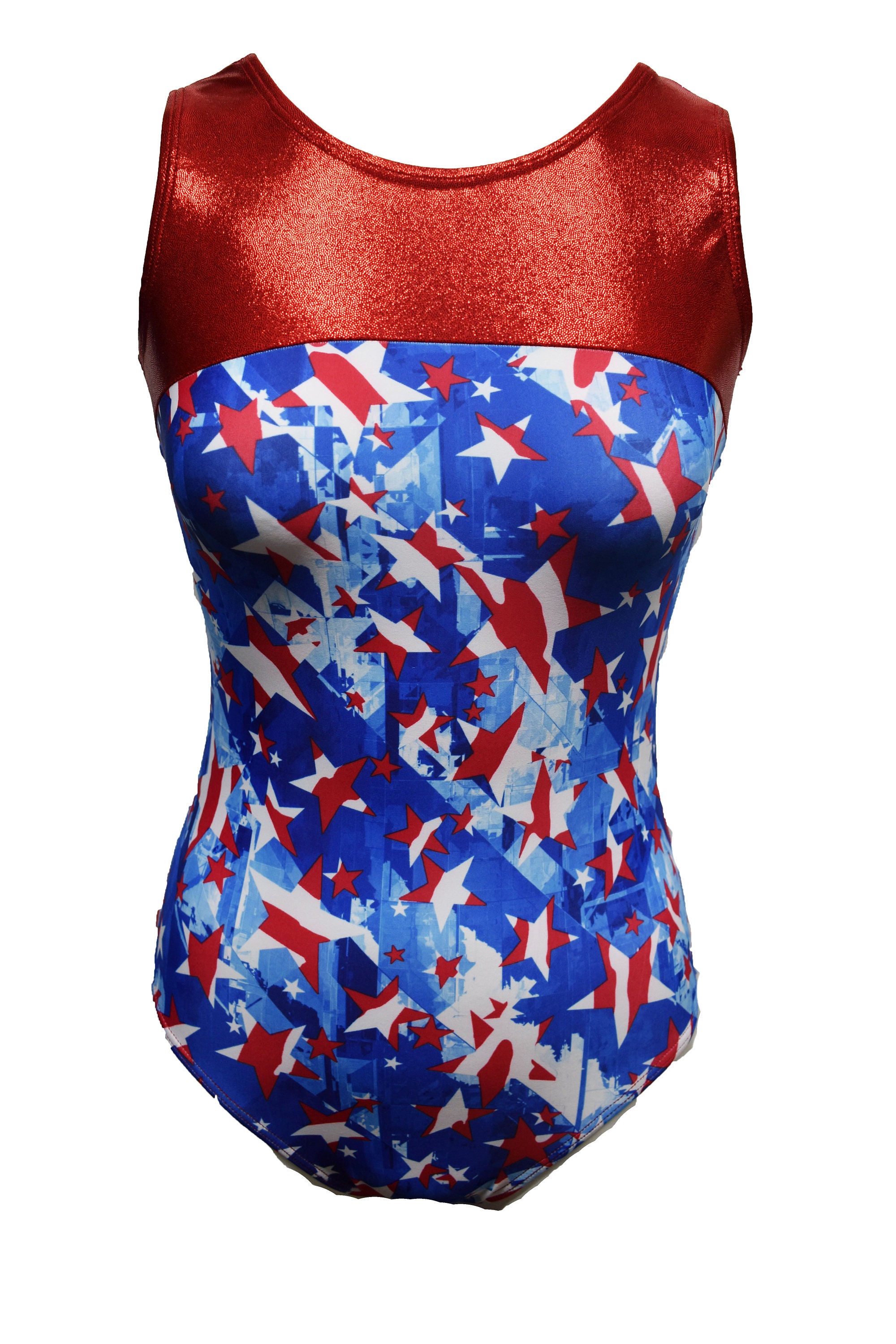 Patriotic Gymnastics leotard