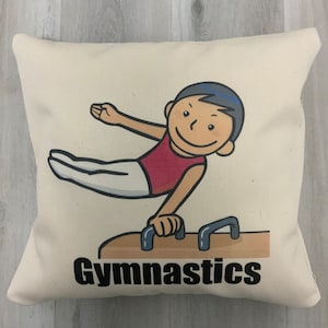 男の子用装飾体操枕/クッション