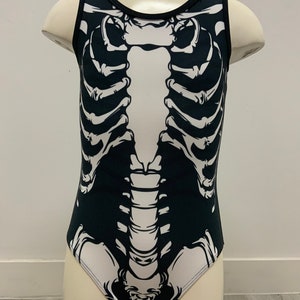 Halloween gymnastics leotard for girls
