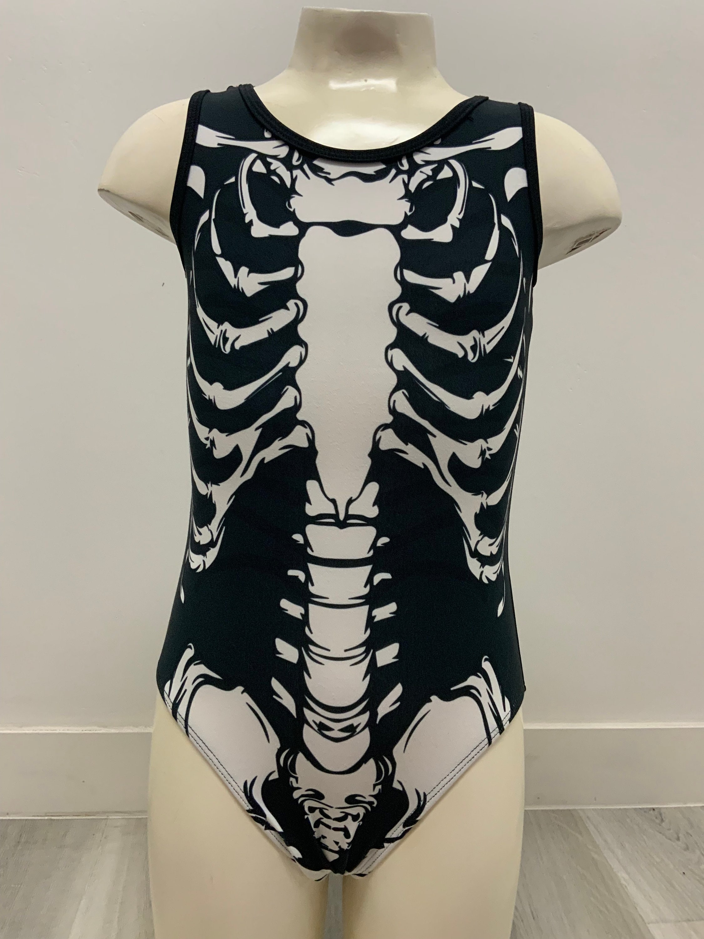 H&m skeleton best sale bodysuit