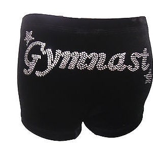 Gymnastics shorts for practice image 1