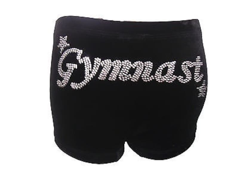 Gymnastics shorts for practice image 1