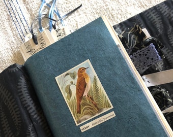 Handmade Woodland Junk Journal: Nature Memory Book