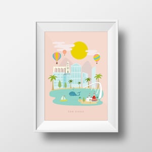 San Diego art | San Diego wall decor | Southern California art