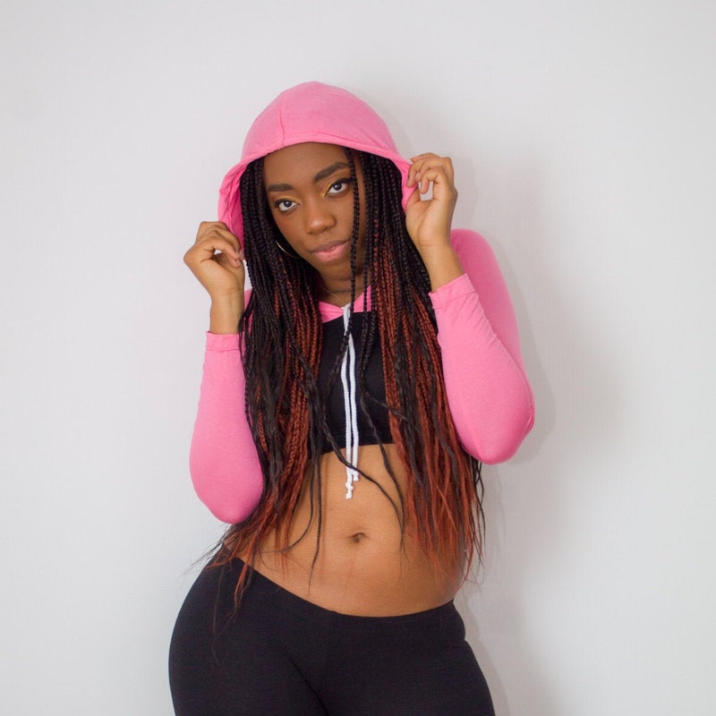 cropped jordan hoodie