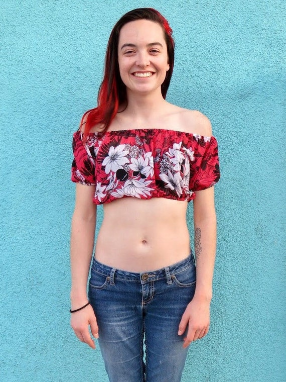 peasant crop top