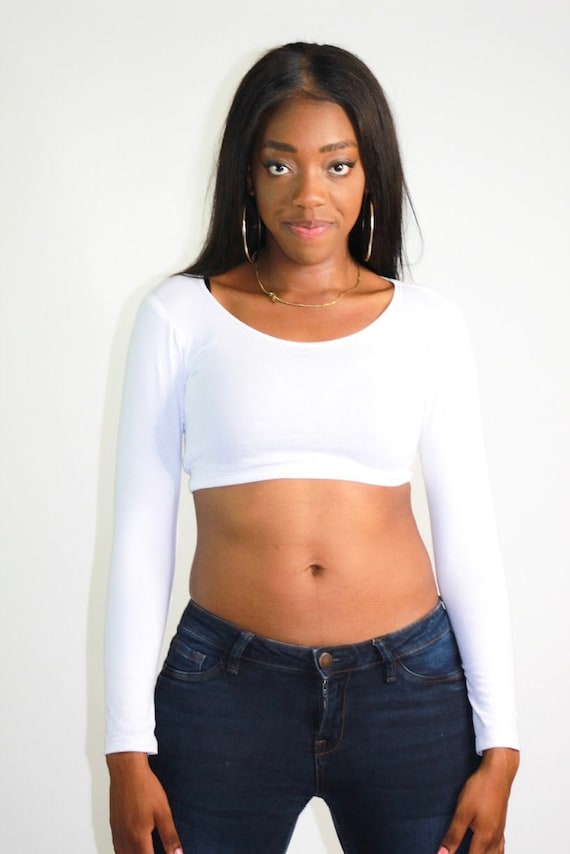 white belly top