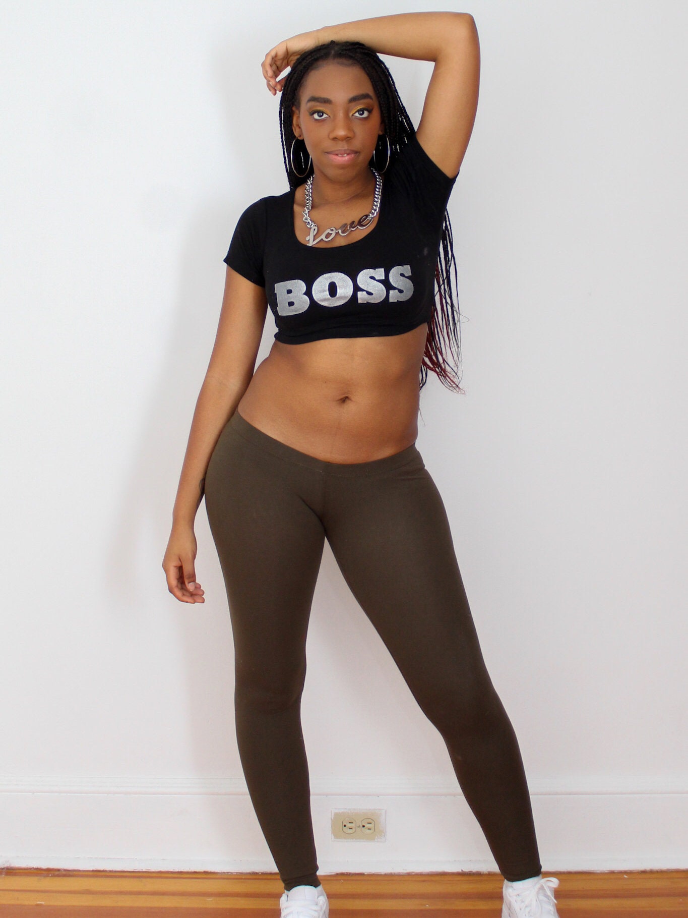 Ultra Low Rise Olive Green Leggings Leggings for Women - Etsy