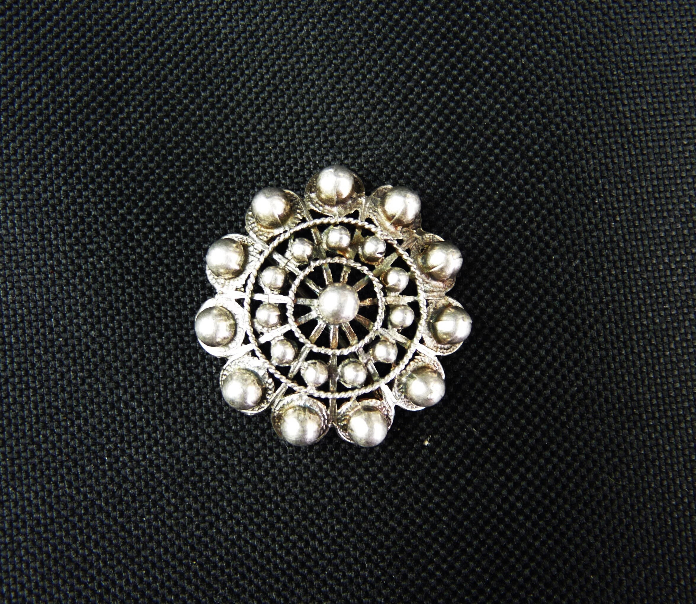 Rosaire En argent Antique,