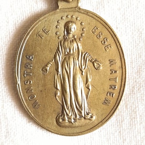 Bronze-Wundertätige Medaille, Kongregation Der Kinder Mariens, Mitte 19.Jh., Ohne Beschriftung