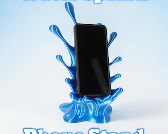 Water Splash Phone Stand,3D Printed