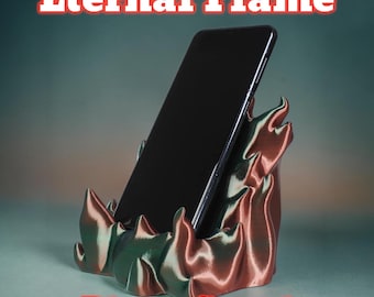 Soporte para teléfono Eternal Flame, soporte para teléfono, móvil de escritorio, teléfono celular