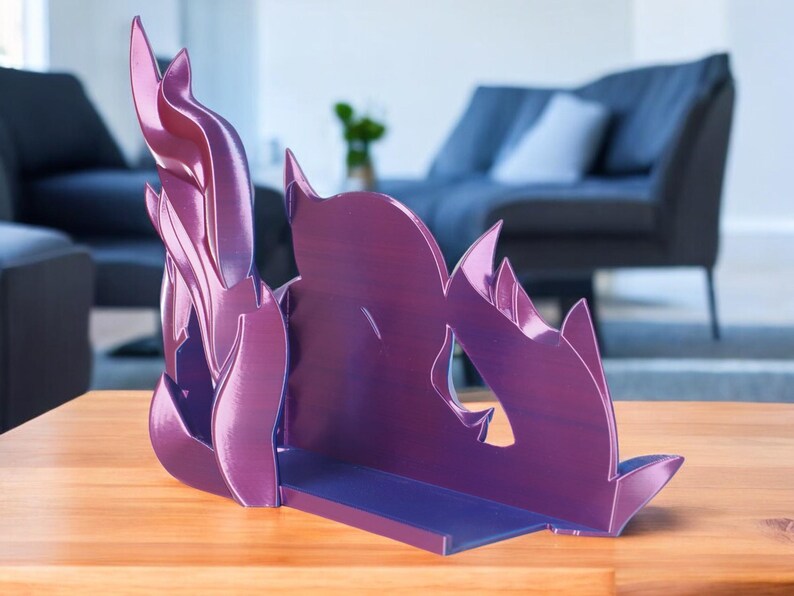 Nintendo Switch Dock Stand, Eternal Flame, Fantasy Accessory, Gamer