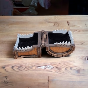 Dungeons and Dragons Gift Classic Mimic Chest Dice Storage Box D&D - Etsy