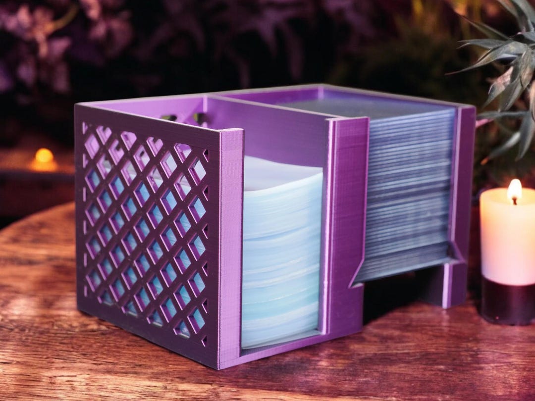 3D Printed Card Sleeve and Toploader Dispenser: TCG Organizer - Etsy UK